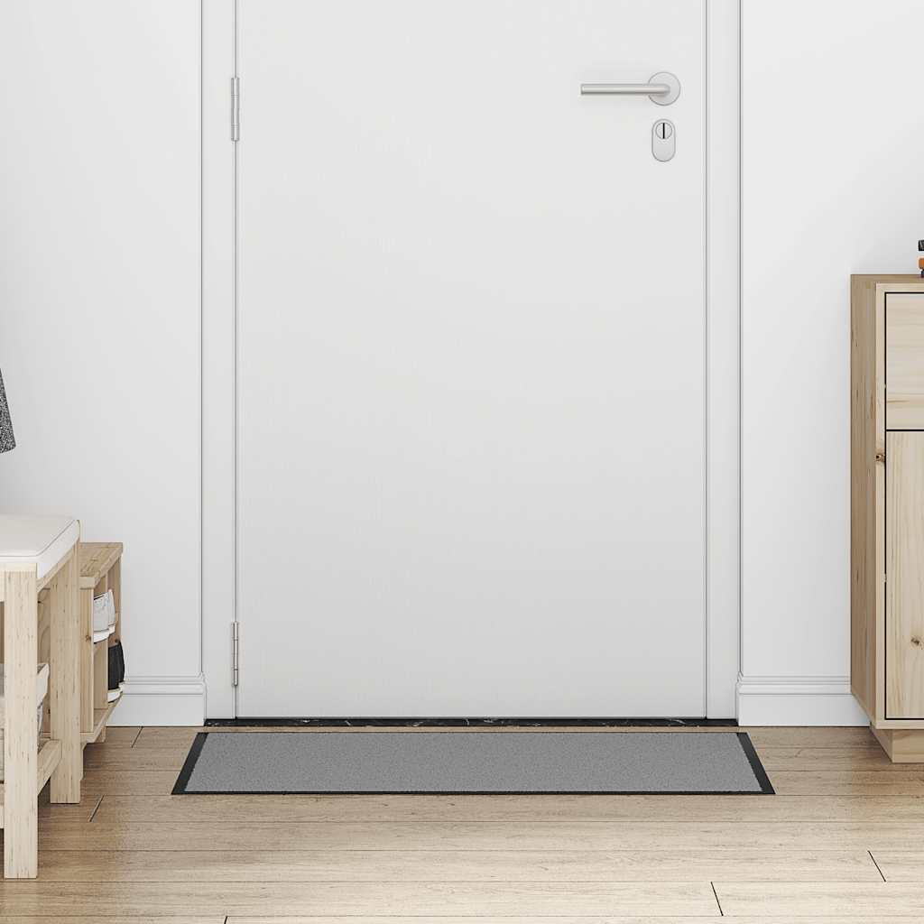vidaXL Paillasson gris 60x90 cm
