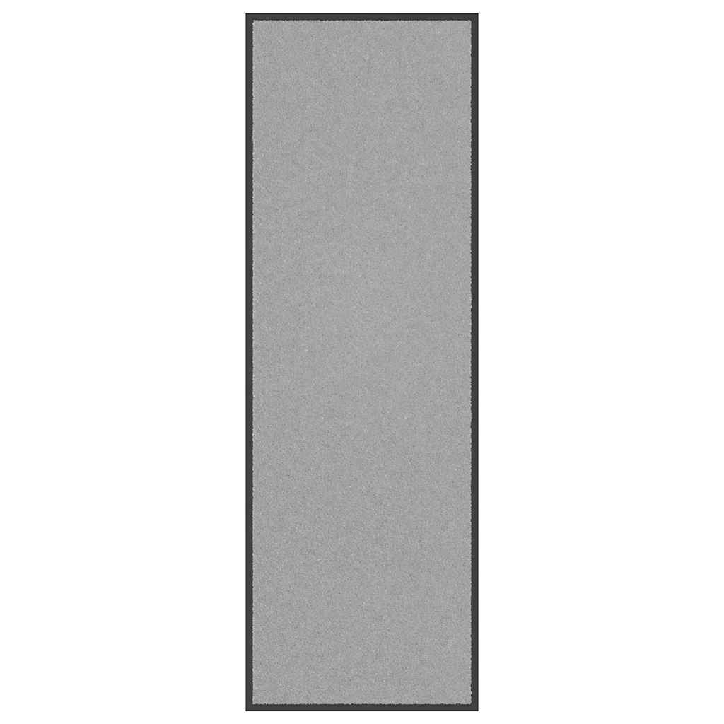 vidaXL Paillasson gris 60x180 cm