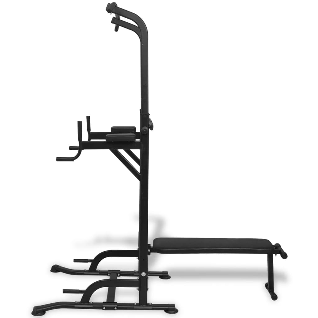 vidaXL Tour de musculation avec banc d'assise