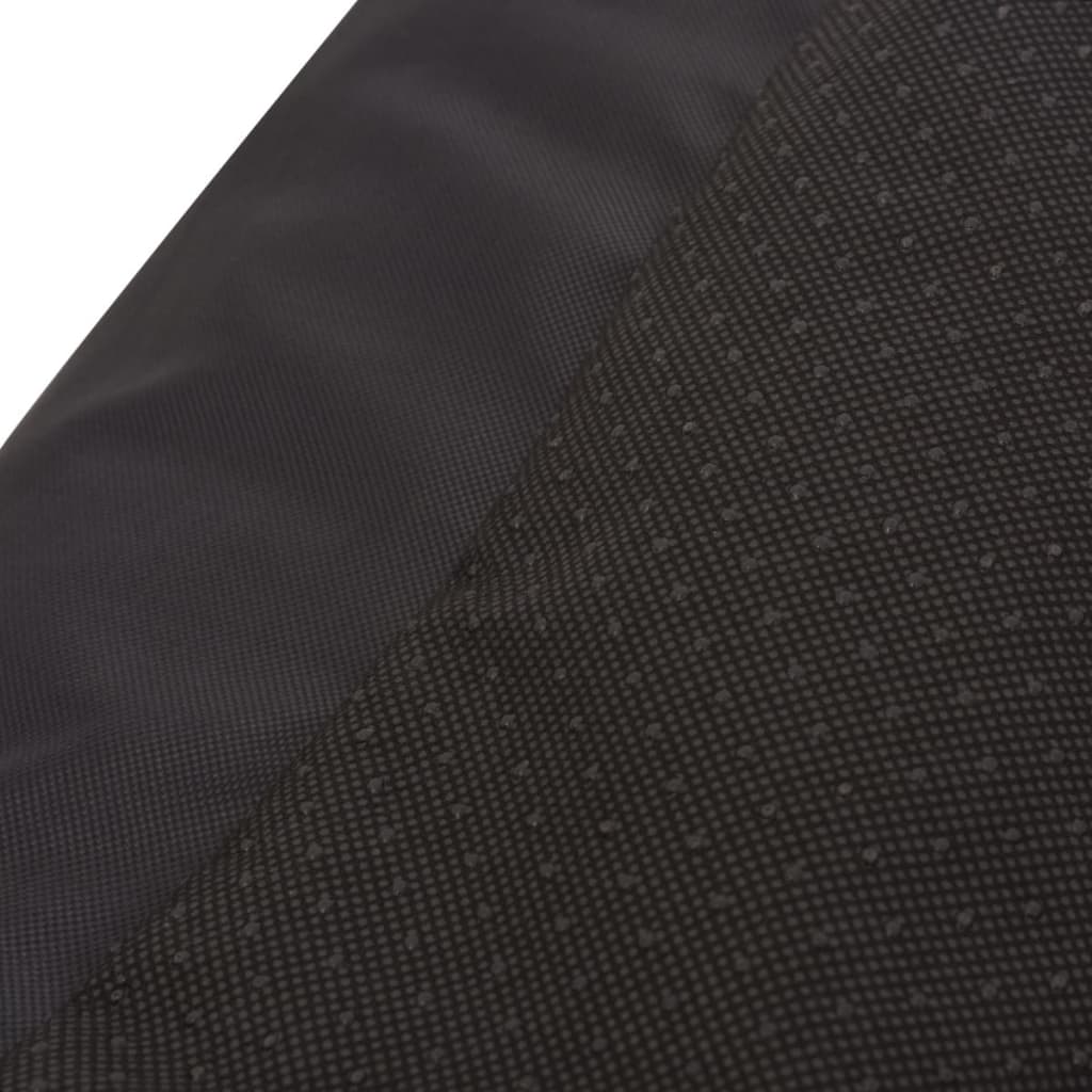 vidaXL Lit pour chiens avec coussin rembourré Taille M Noir