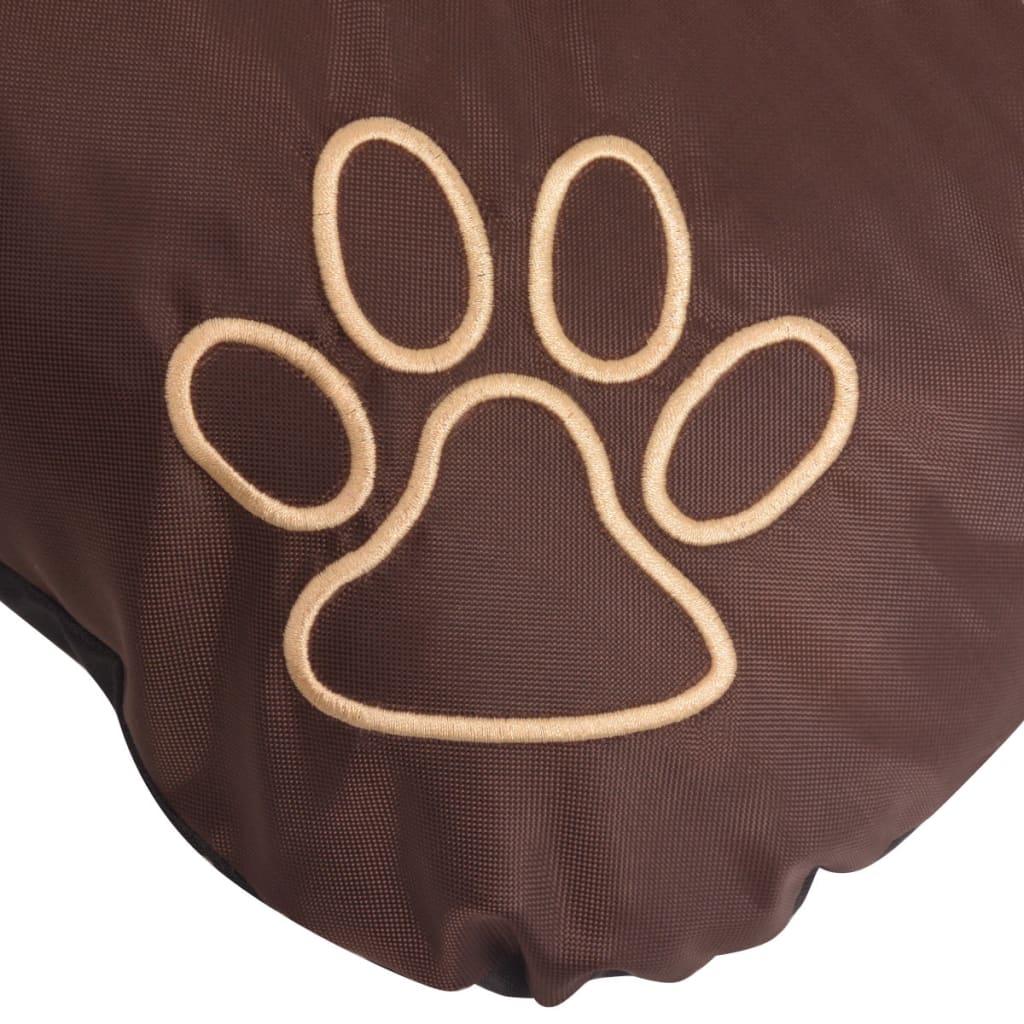 vidaXL Matelas pour chiens Taille XXL Marron