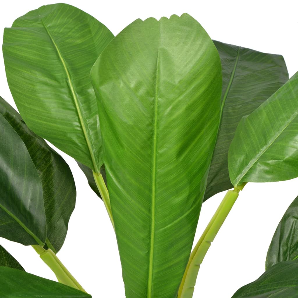 vidaXL Bananier artificiel avec pot 150 cm Vert
