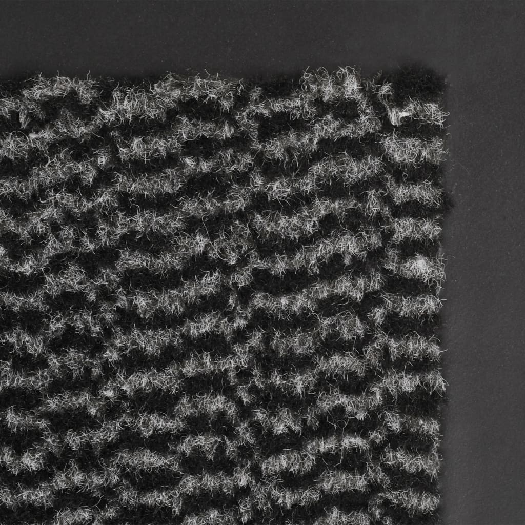 vidaXL Paillasson rectangulaire 90 x 150 cm Anthracite