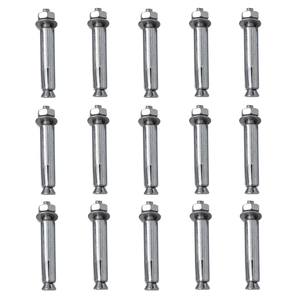 vidaXL Borne de contrôle du trafic 5 pcs Plastique 75 cm