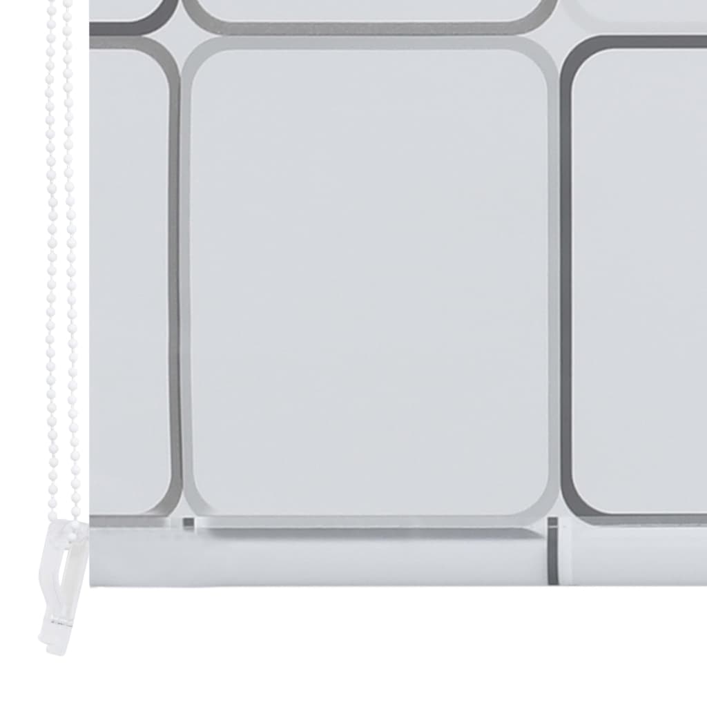 vidaXL Store roulant de douche 140x240 cm Carré
