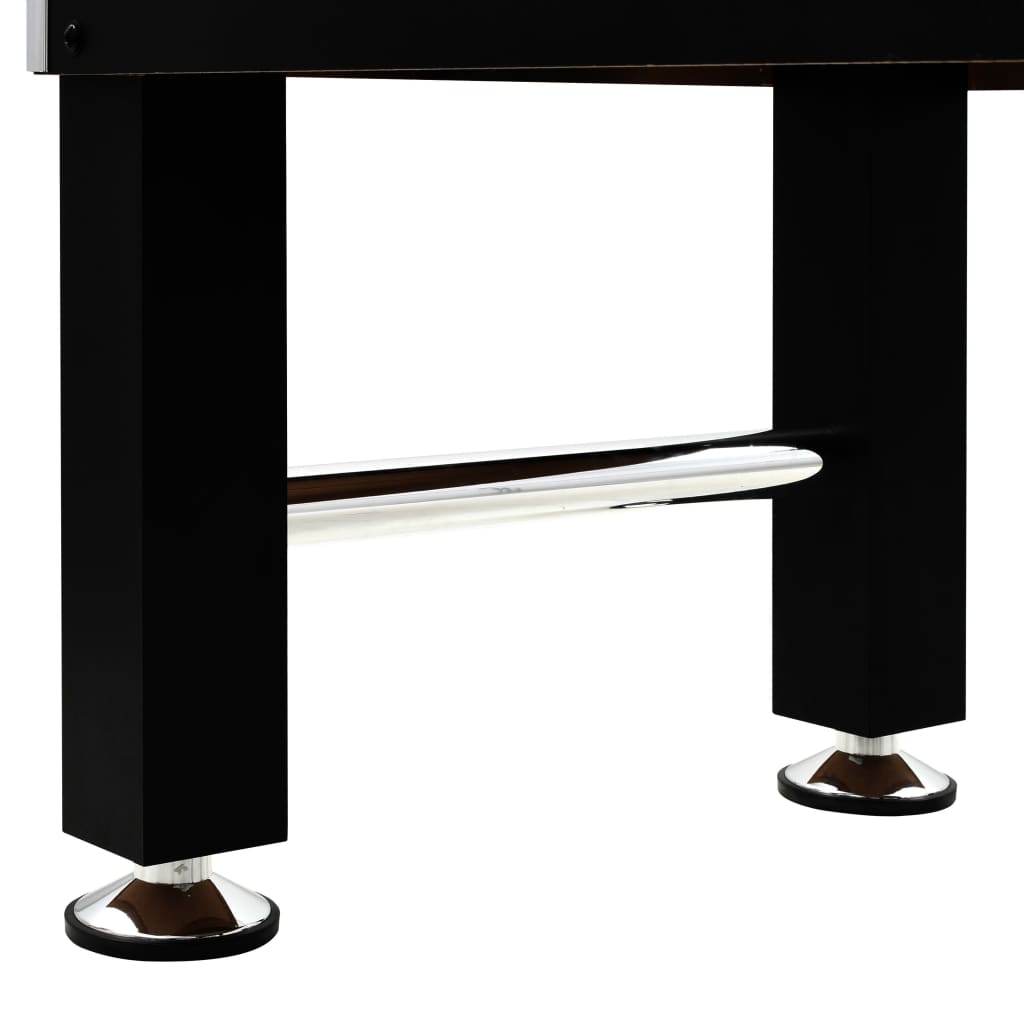 vidaXL Table de football Acier 60 kg 140 x 74,5 x 87,5 cm Noir