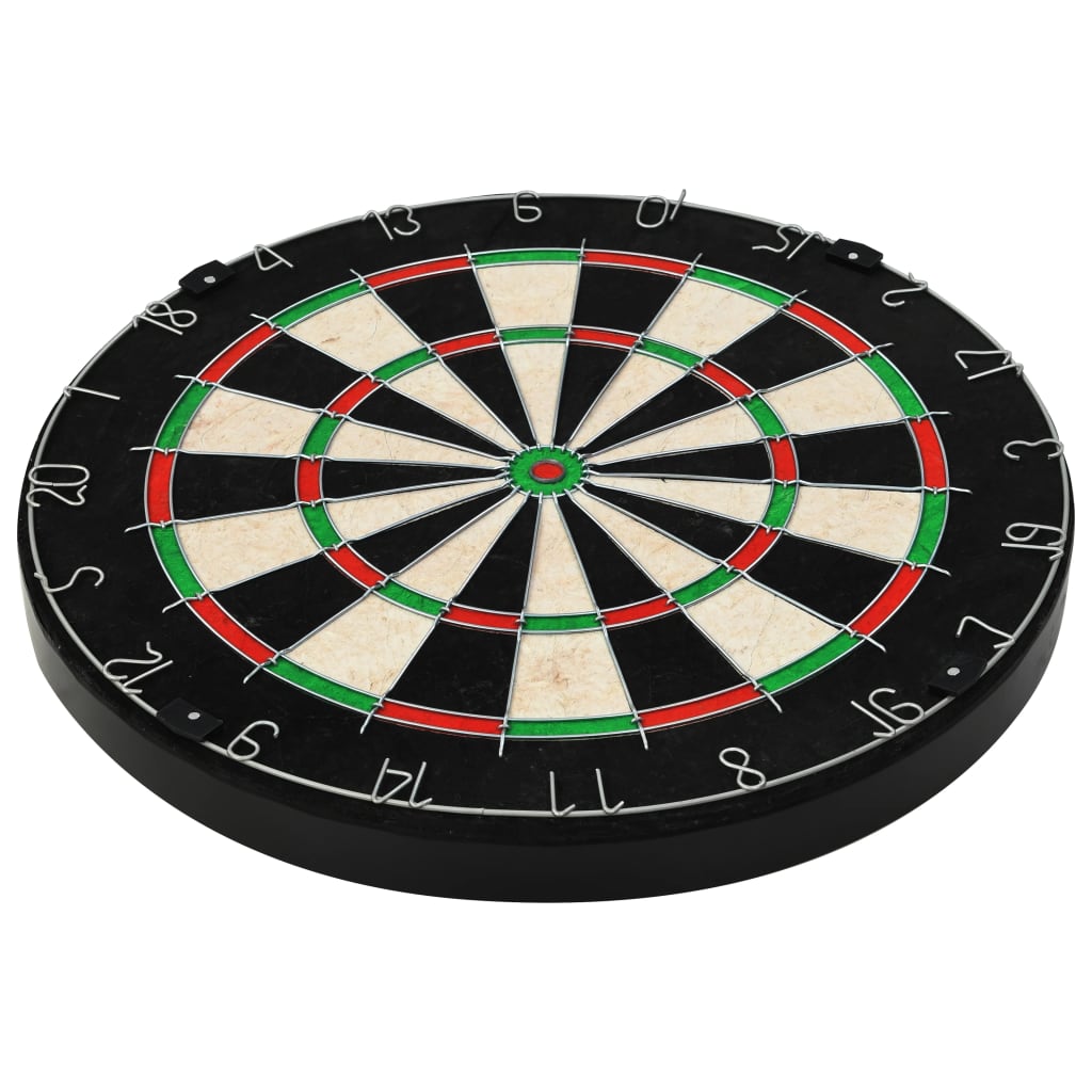 vidaXL Jeu de cibles professionnel en sisal avec 6 fléchettes