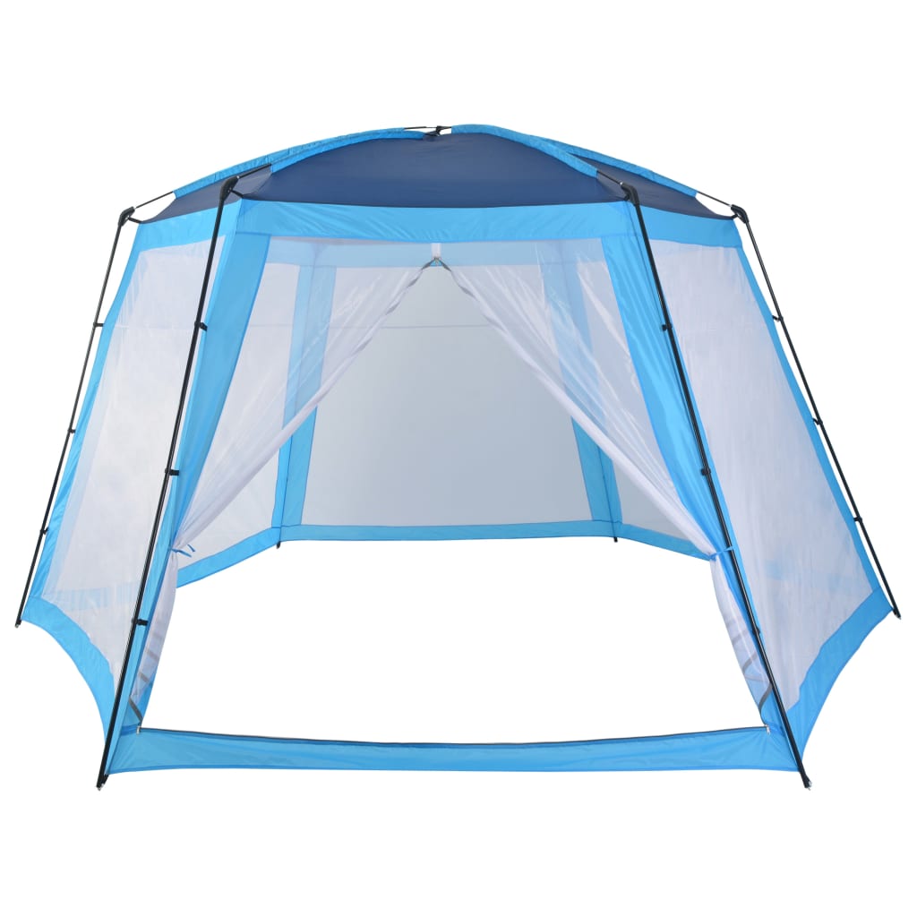 vidaXL Tente de piscine Tissu 500x433x250 cm Bleu