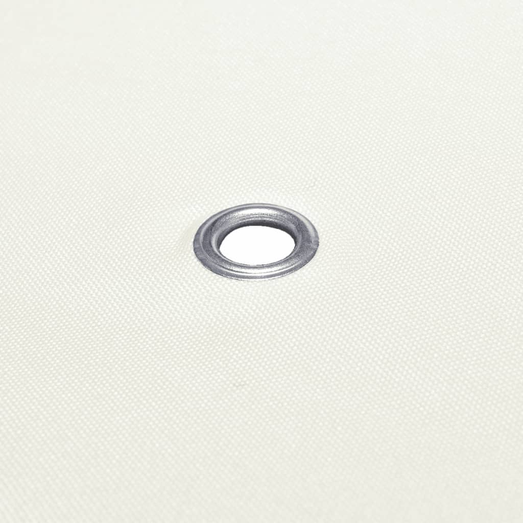 vidaXL Toile supérieure de belvédère 310 g / m² 3 x 3 m Blanc crème