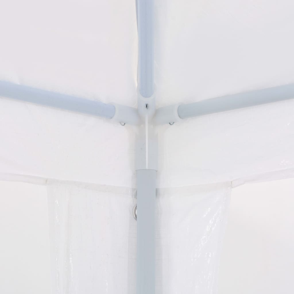 vidaXL Tente de réception 3x6 m PE Blanc