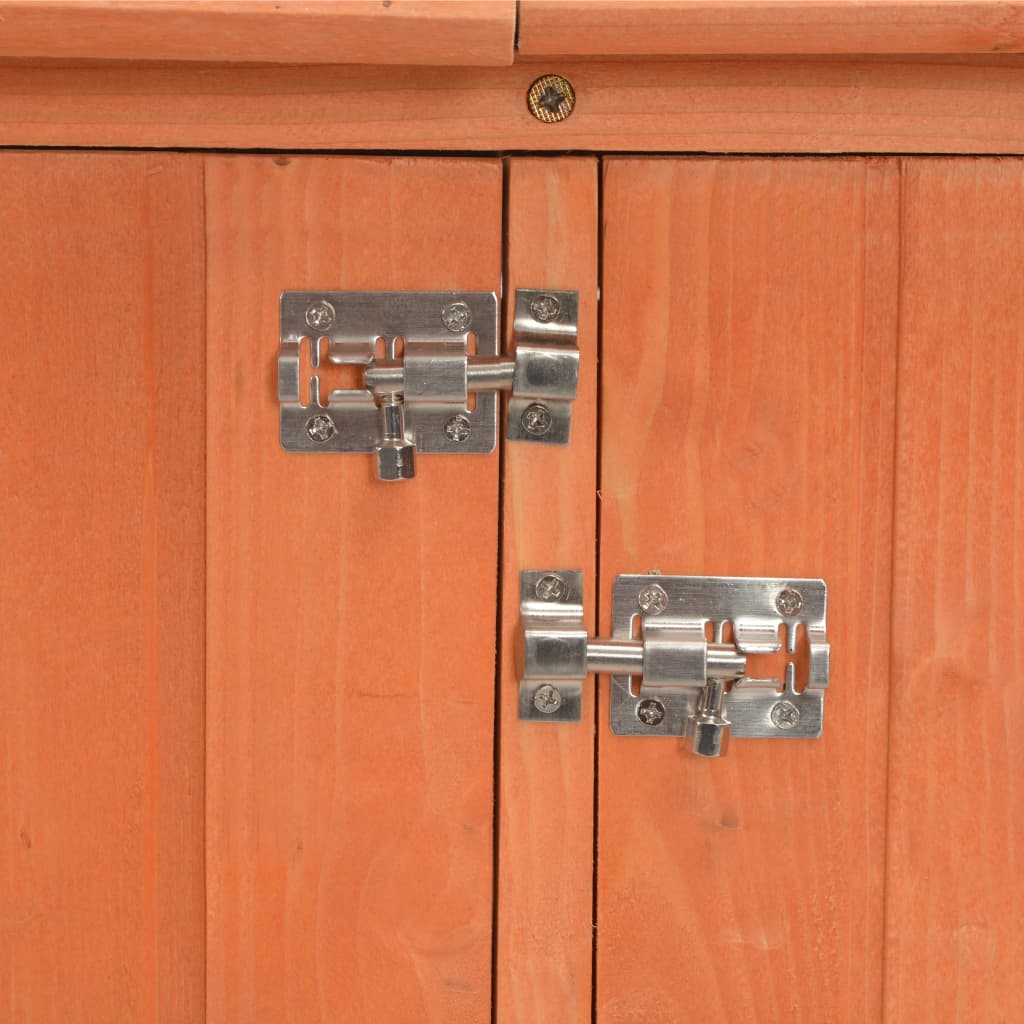 vidaXL Abri de stockage de jardin 120x50x91 cm Bois