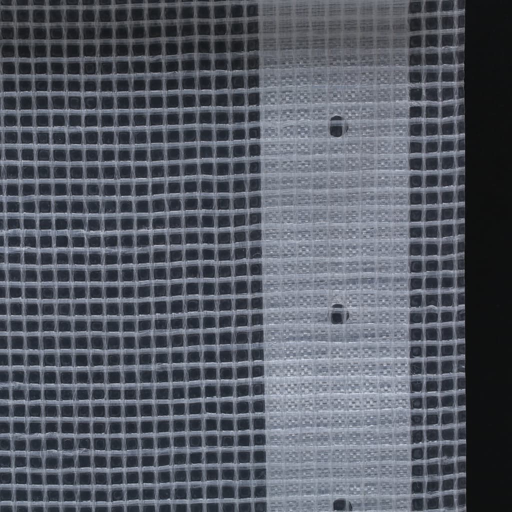 vidaXL Bâche Leno 260 g/m² 4 x 6 m Blanc