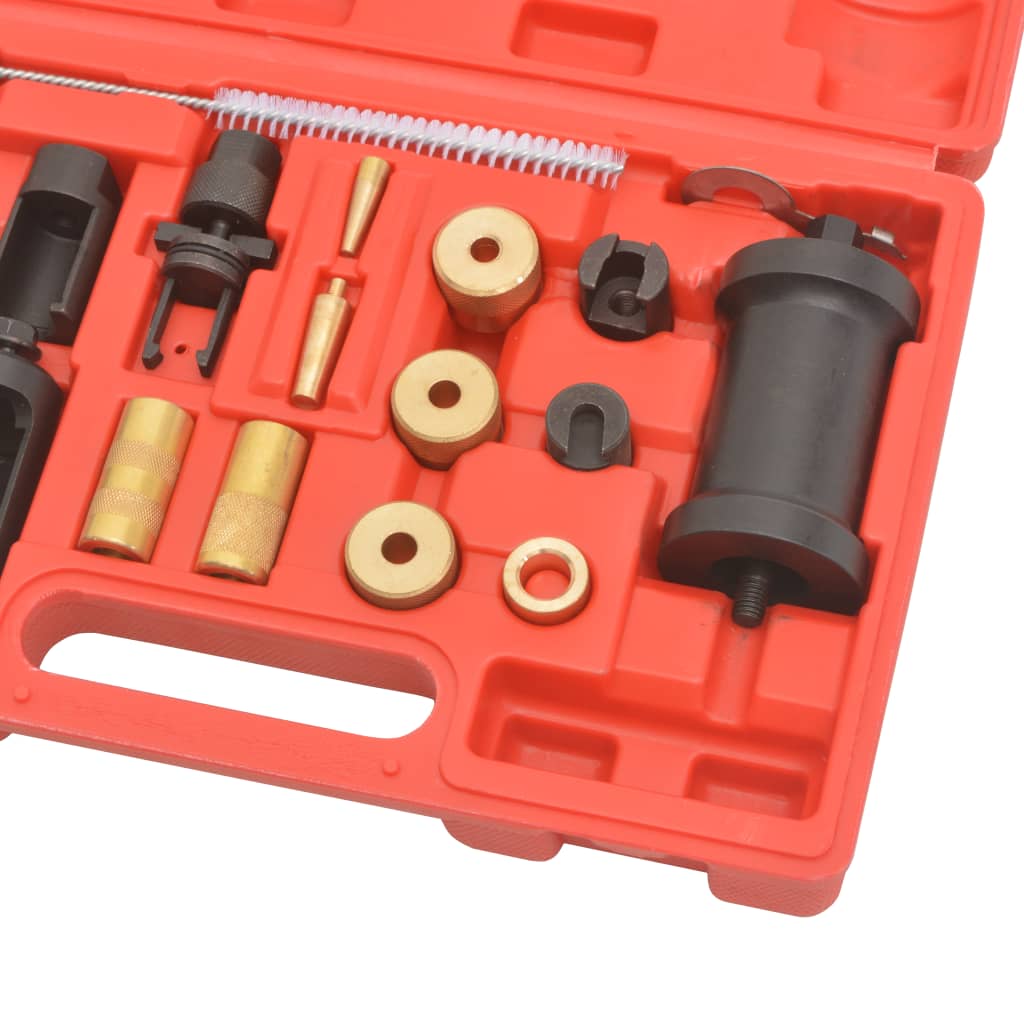 vidaXL Kit d'outils d'installation d'injecteurs 18 pcs pour VAG VW