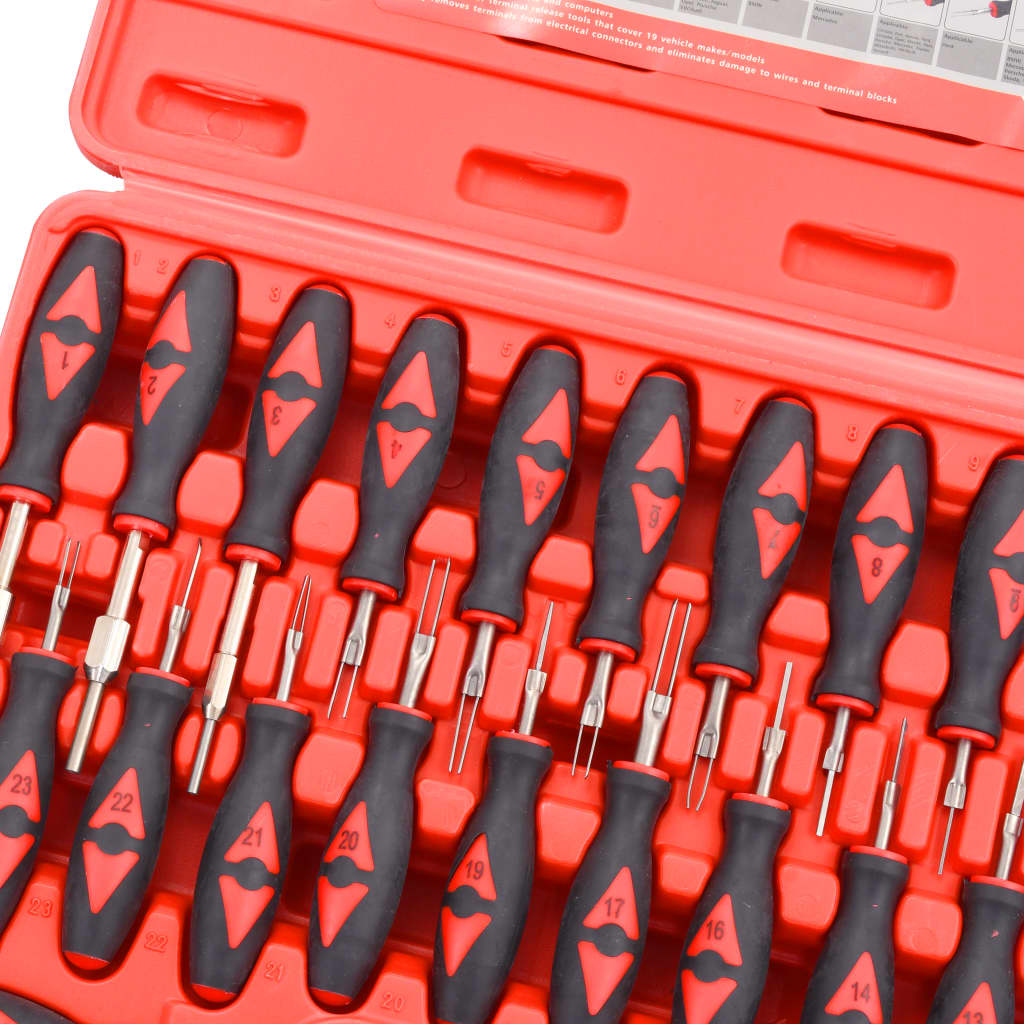 vidaXL Kit d'outils de déverrouillage 23 pcs
