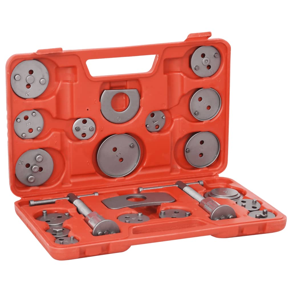 vidaXL Kit d'outils de filetage de piston d'étrier