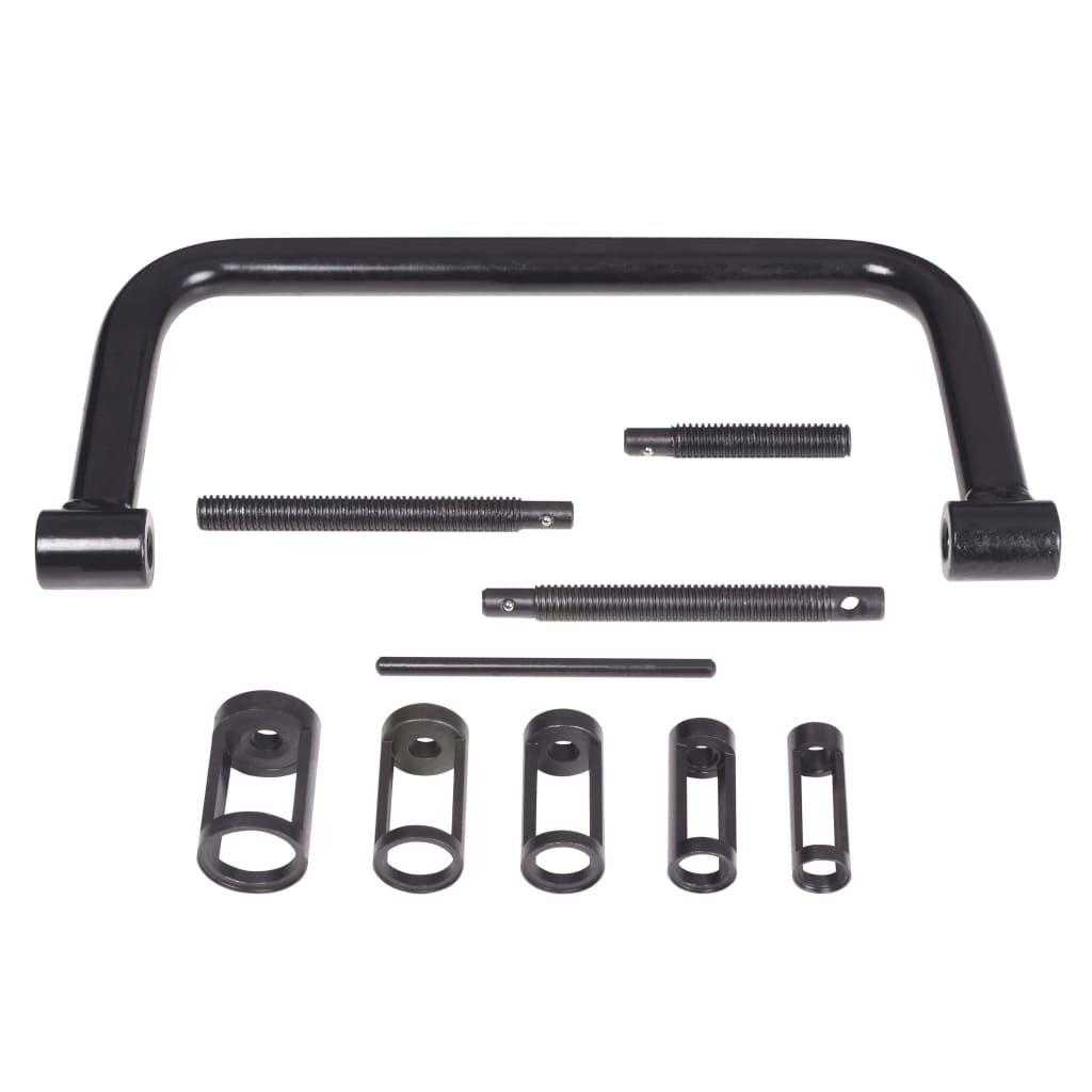 vidaXL Kit de 10 outils de compresseur de ressort à valve