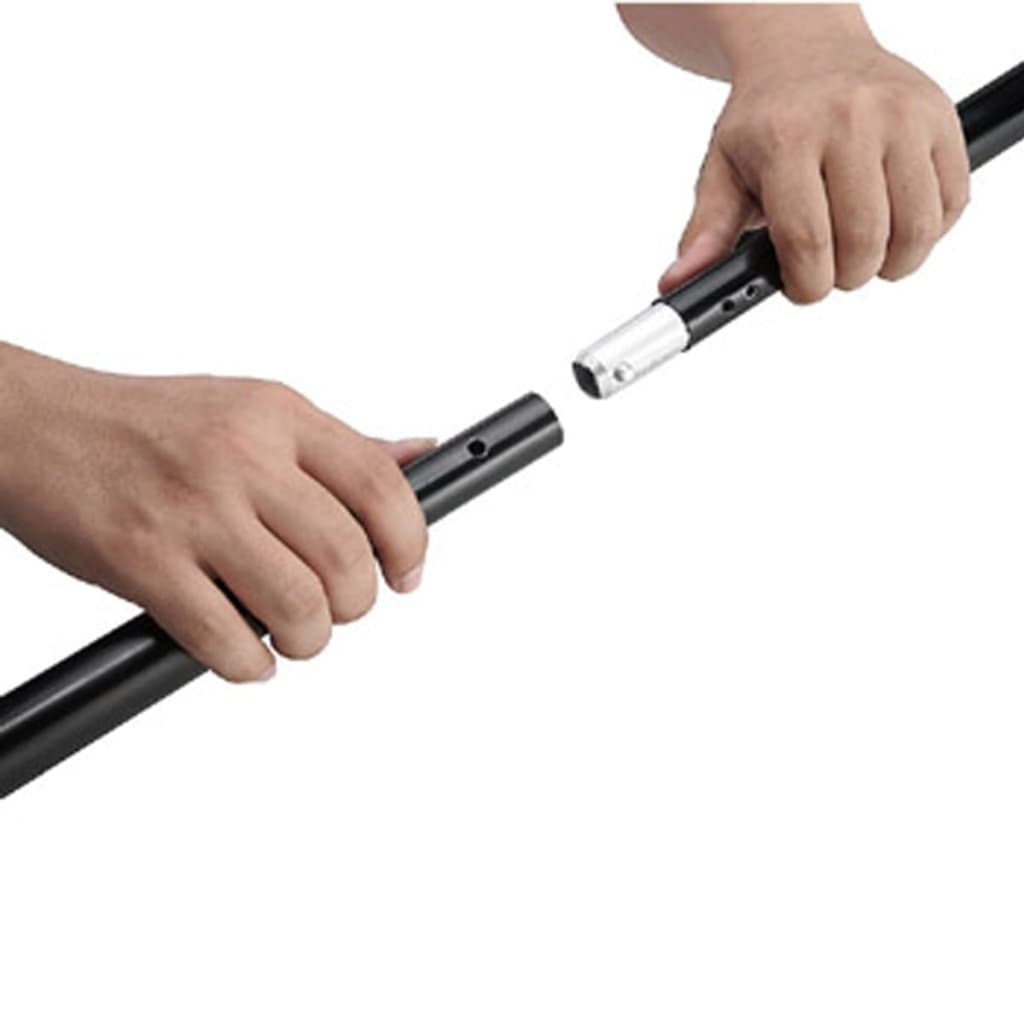 vidaXL Système de support de toile de fond 600 x 300 cm Vert