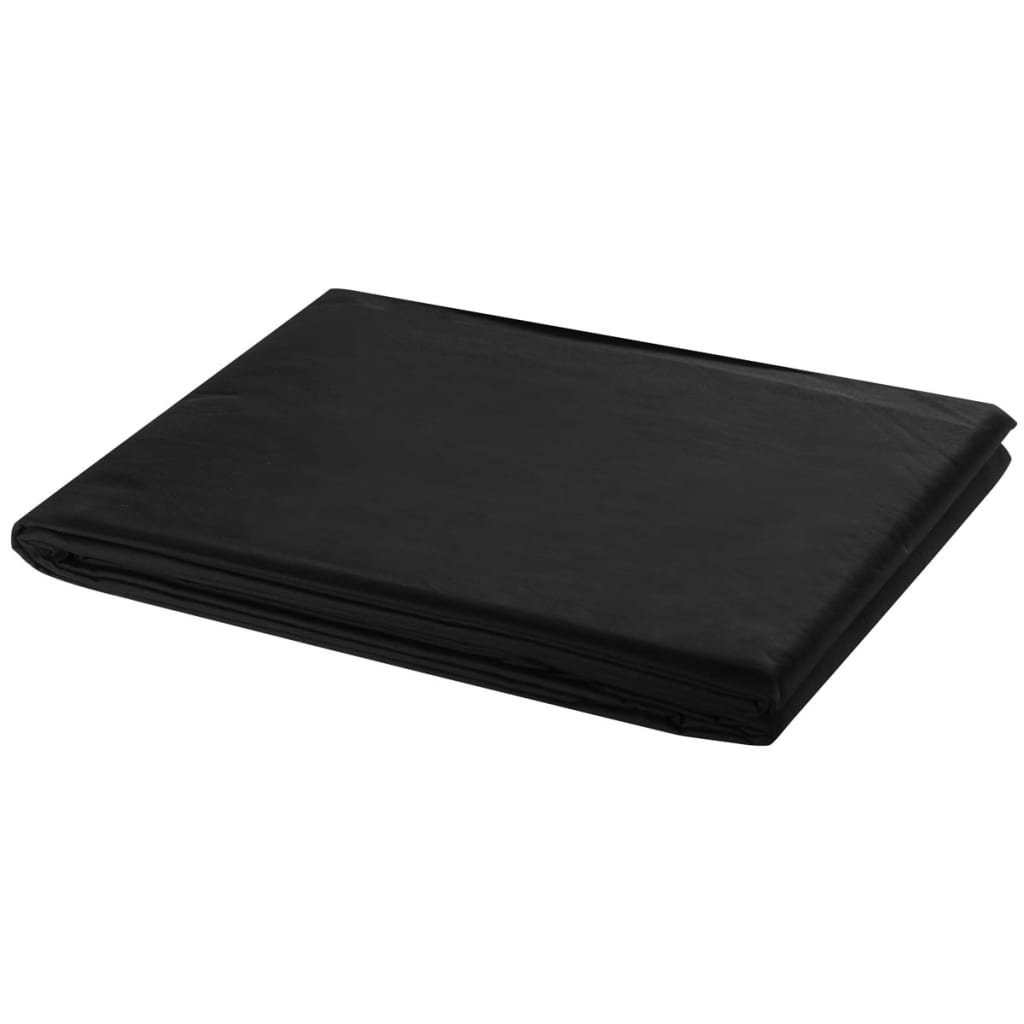 vidaXL Système de support de toile de fond 500 x 300 cm Noir