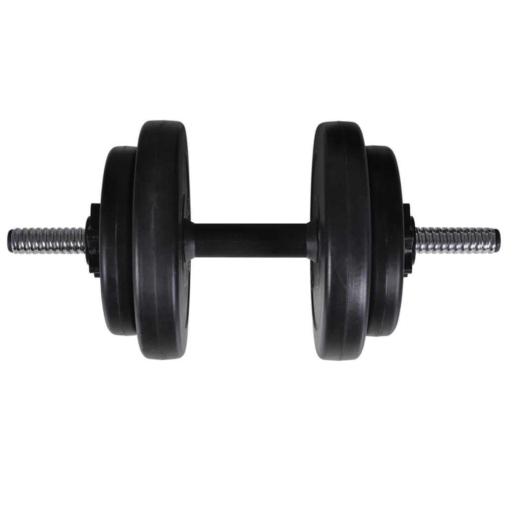 Kit de barre d'haltère et 2 haltères 605kg