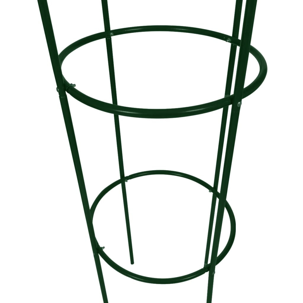 vidaXL Arche de jardin en forme de tour 2 pcs