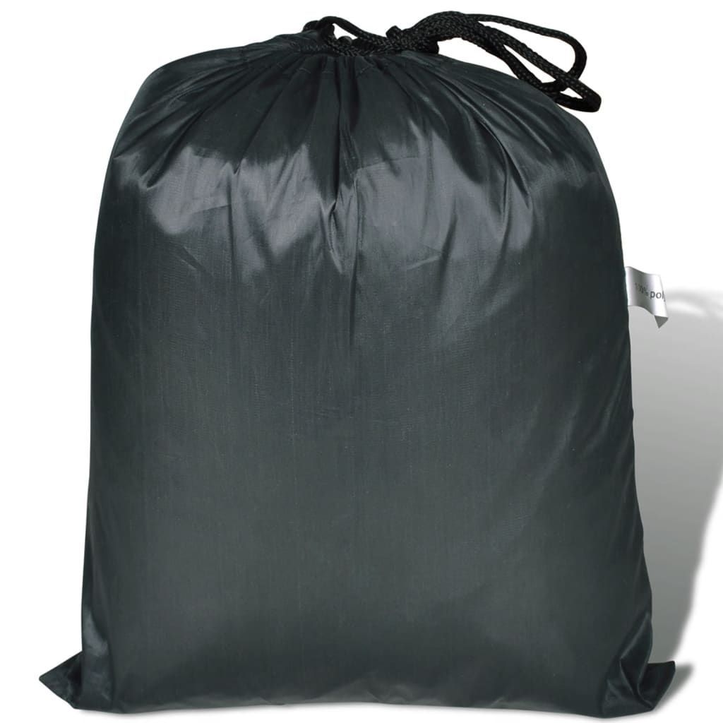 vidaXL Housse de moto Gris Polyester