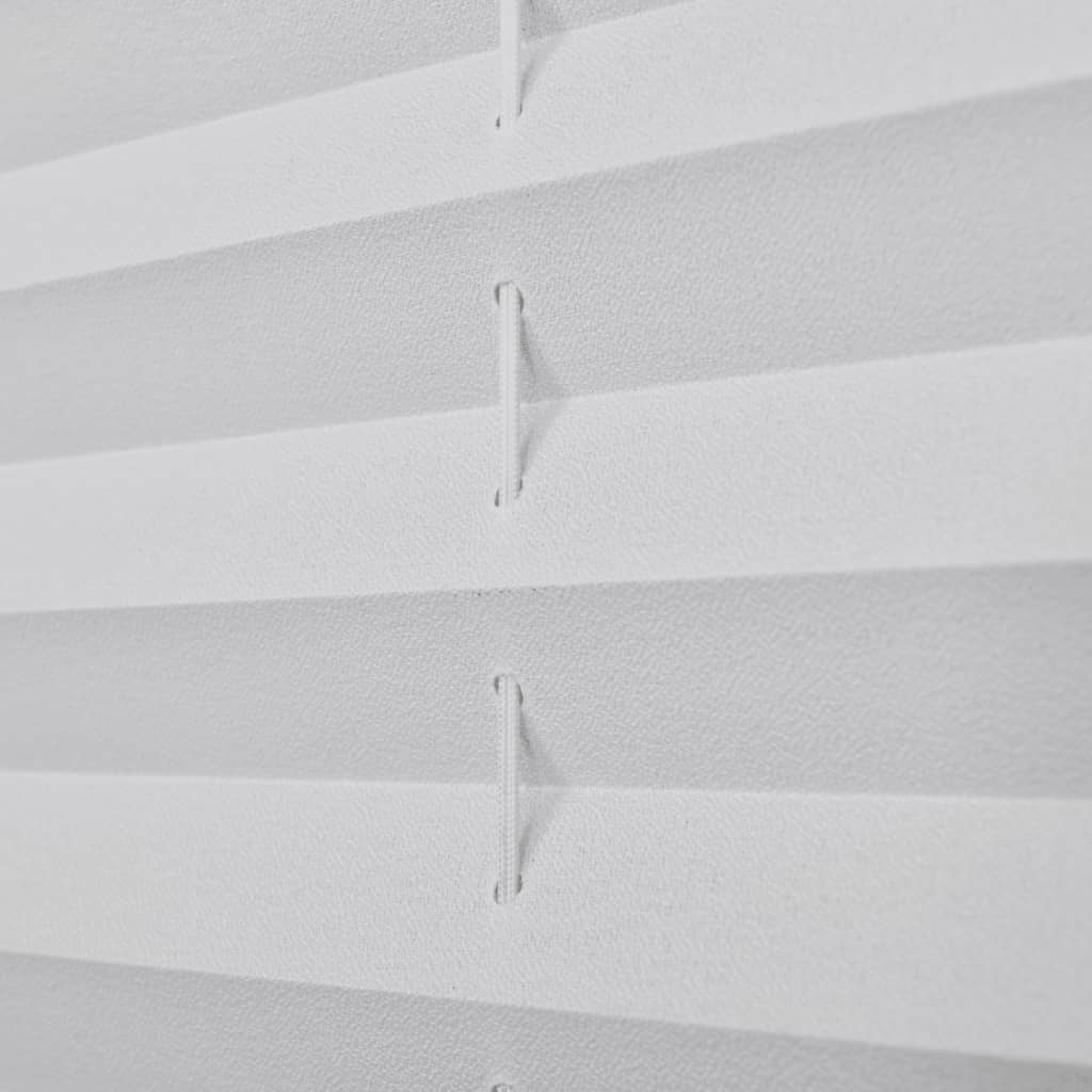 vidaXL Store plissé 100x150 cm Blanc