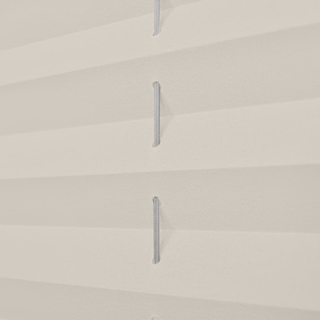vidaXL Store plissé 70x125 cm Crème