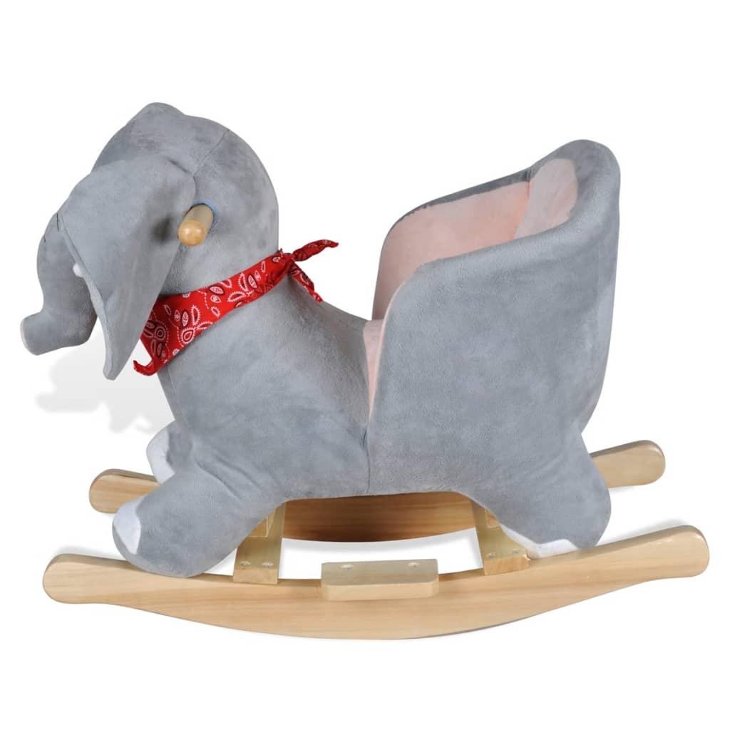 vidaXL Éléphant à bascule pour bébés