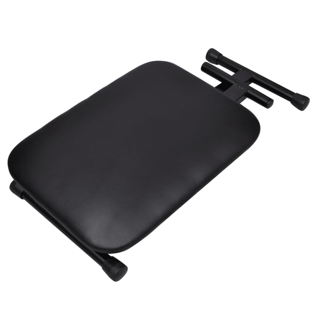 vidaXL Tabouret pliable et réglable de piano