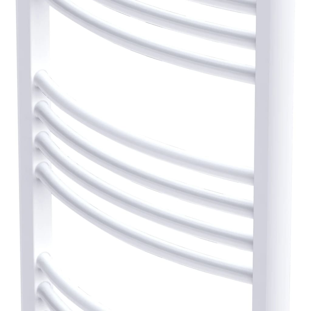 Sèche-Serviettes Chauffage Central Incurvé 600x1160mm + Connecteurs