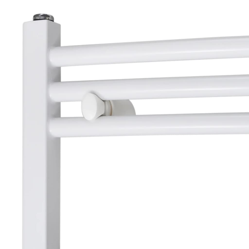Sèche-Serviettes Chauffage Central Incurvé 600x1160mm + Connecteurs