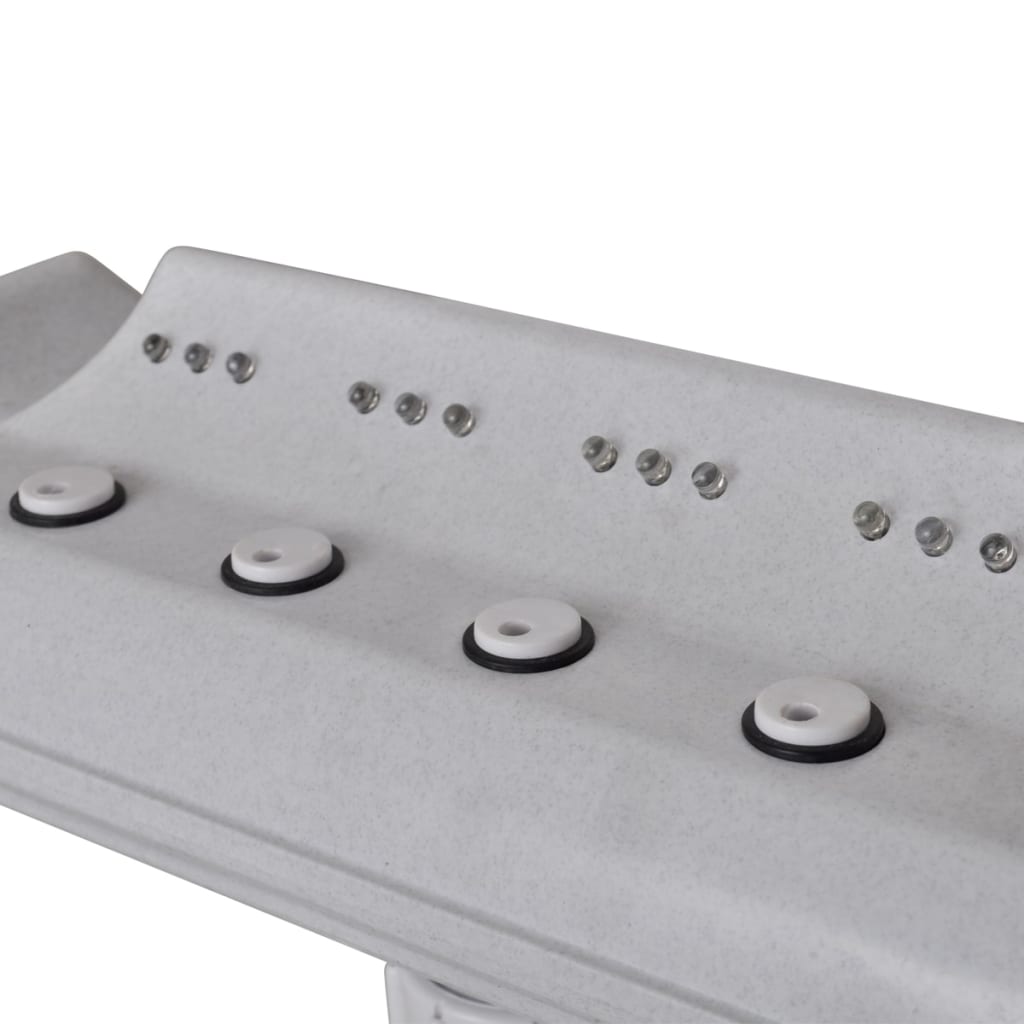vidaXL Fontaine de piscine avec lumières LED