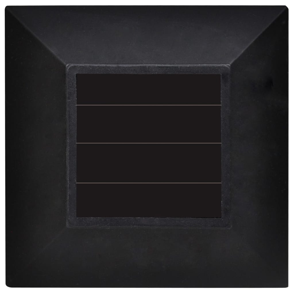 vidaXL Ensemble de 12 lampes LED solaires avec piquet 8,6x8,6x38 cm