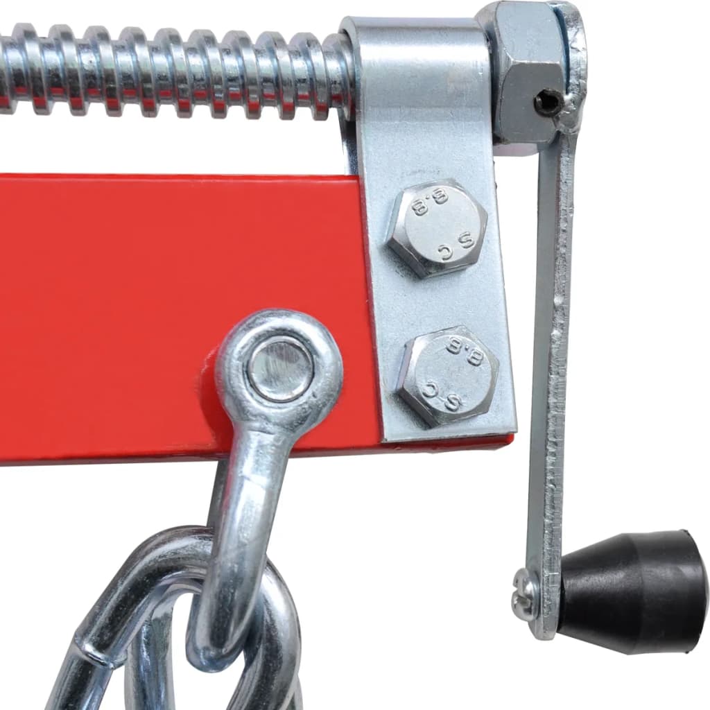 vidaXL Outil de levage avec manivelle pour moteurs 900 kg