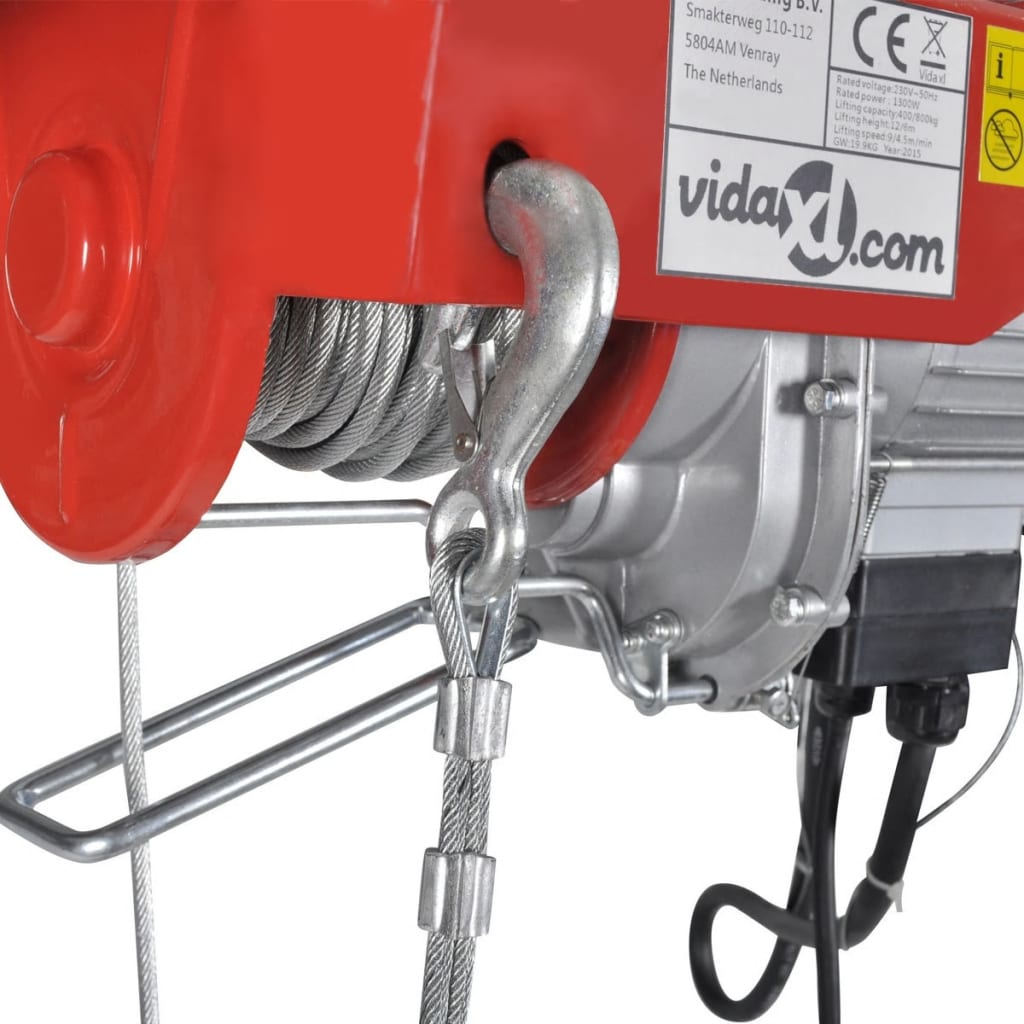Palan électrique 1000 W 300/600 kg