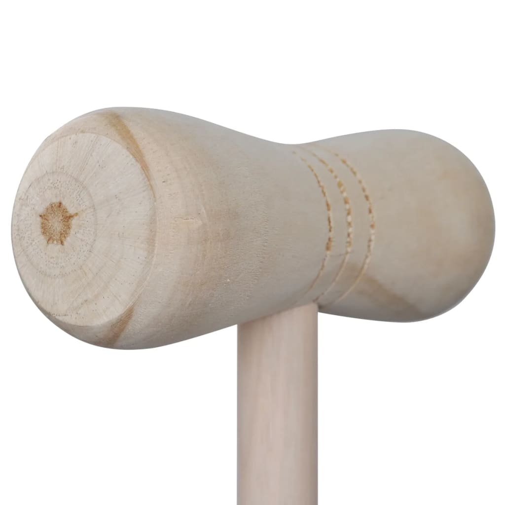 vidaXL Ensemble de croquet en bois pour 4 joueurs