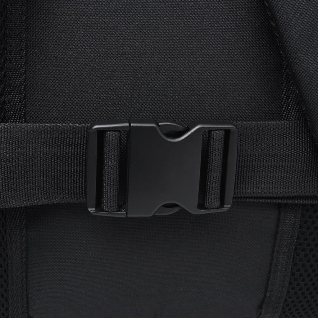 vidaXL Sac à dos de randonnée 40 L noir et vert