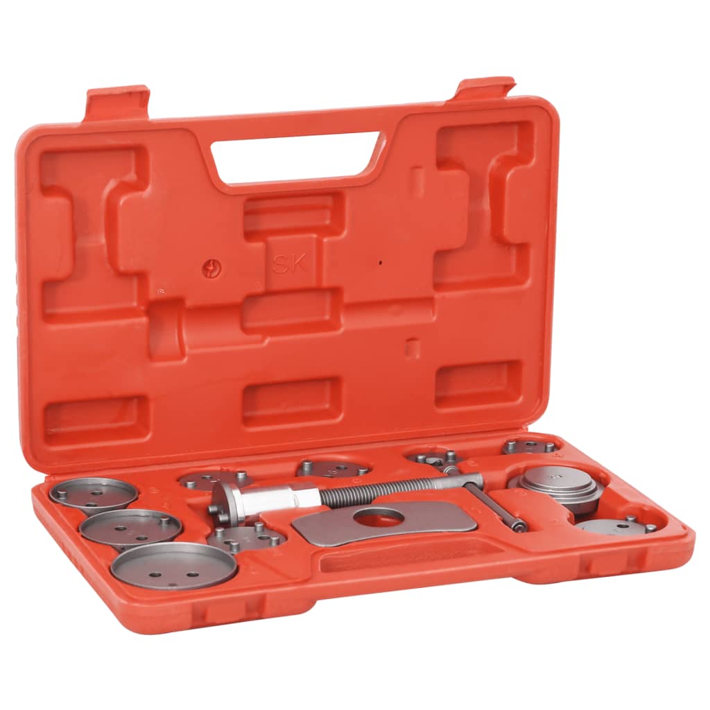 vidaXL Trousse à outils pour étriers de freins à disque 12 pcs