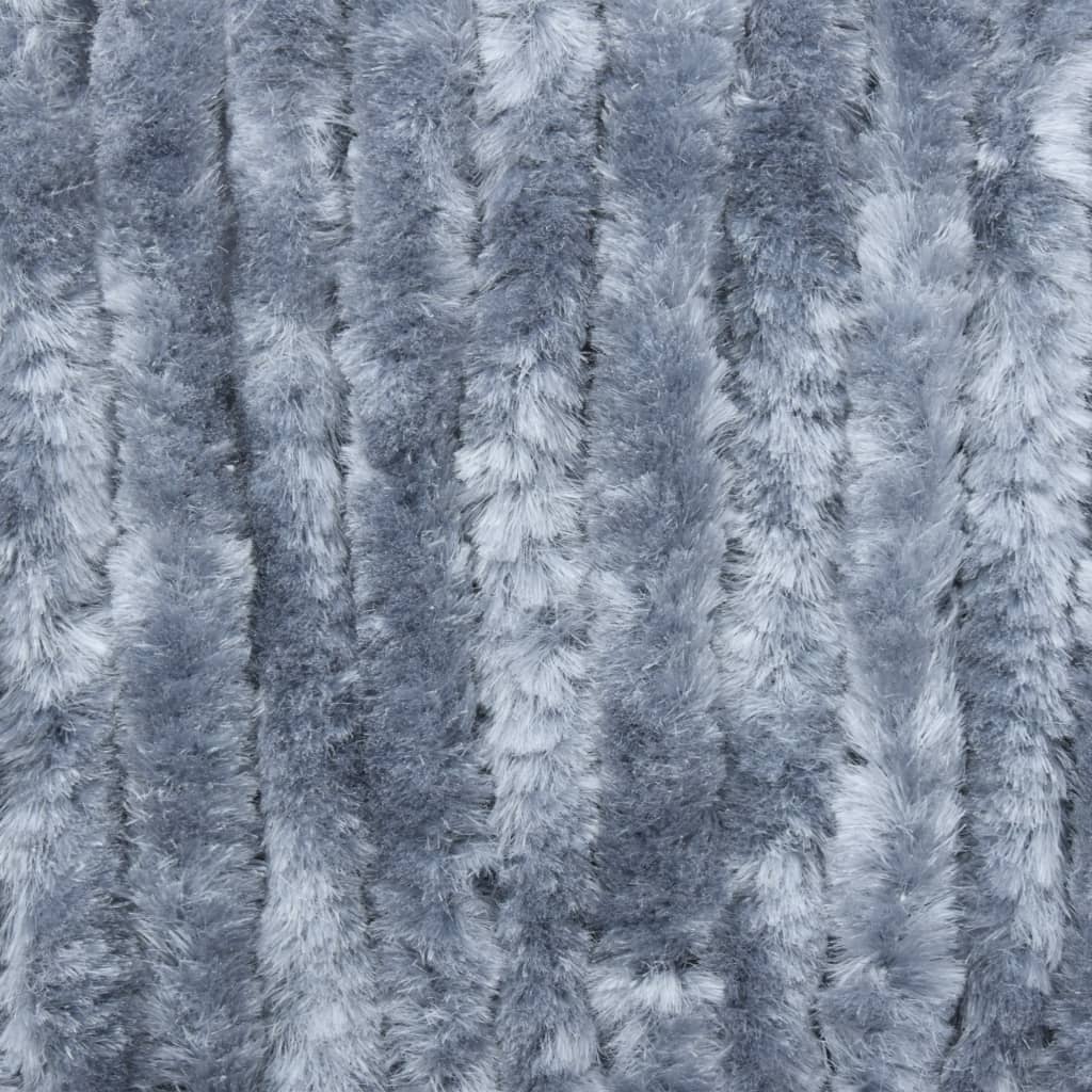 vidaXL Moustiquaire Argenté 100x220 cm Chenille