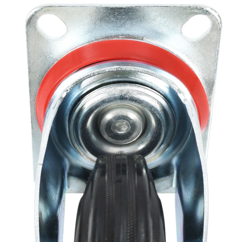 vidaXL 8 pcs Roulettes pivotantes 160 mm