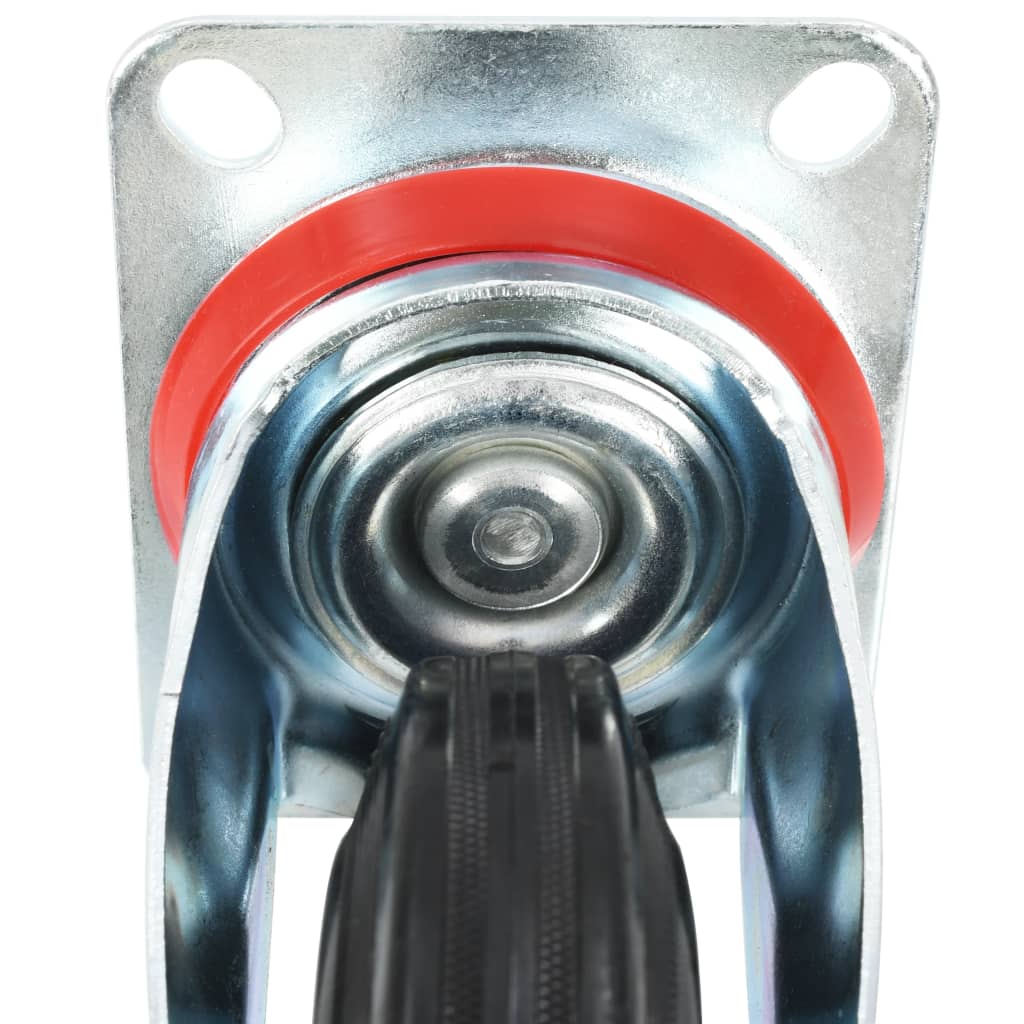 vidaXL 24 pcs Roulettes pivotantes 160 mm
