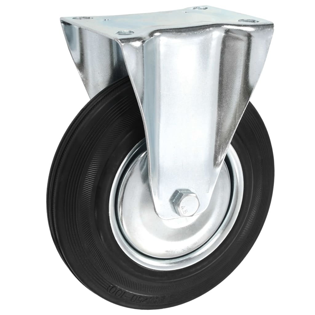 vidaXL 24 pcs Roulettes fixes 200 mm