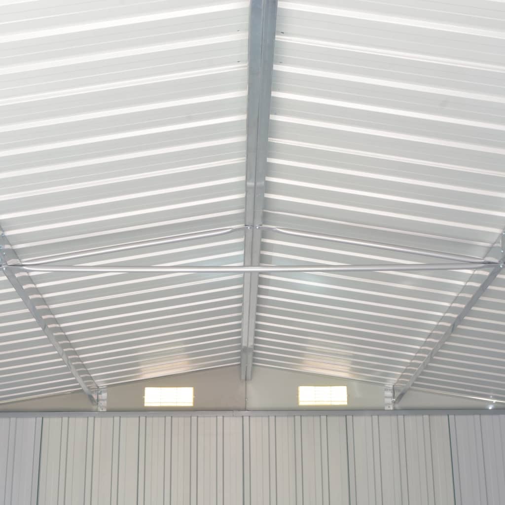 vidaXL Abri de jardin Vert 257x990x181 cm Acier galvanisé