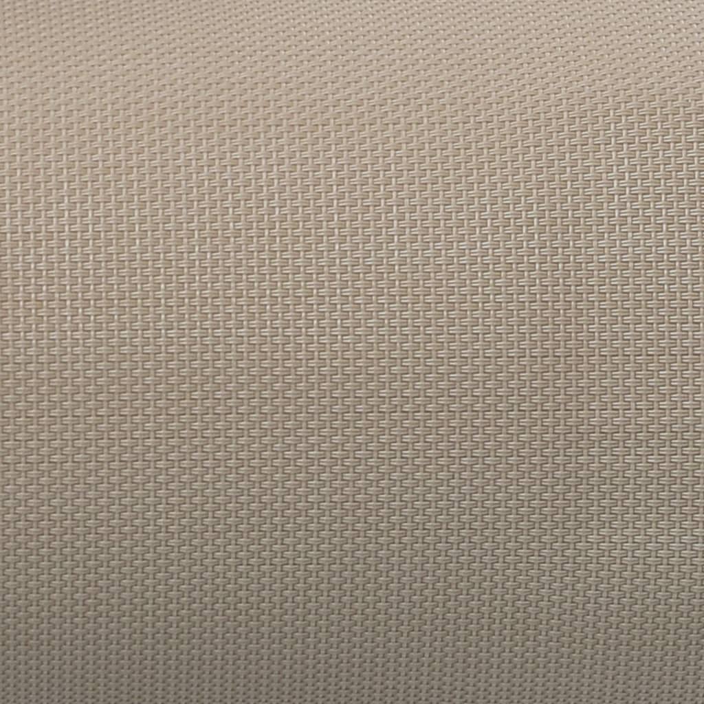 vidaXL Appui-tête de chaise longue Taupe 40x7,5x15 cm Textilène