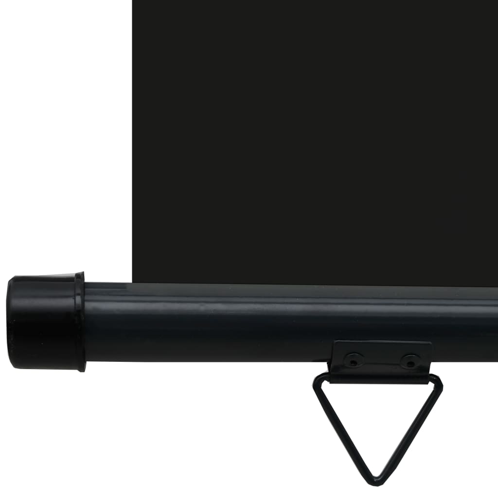 vidaXL Auvent latéral de balcon 105x250 cm noir
