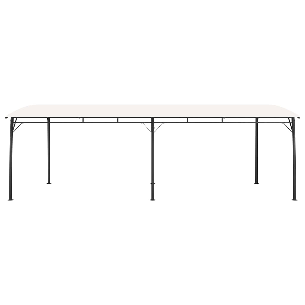 vidaXL Auvent pare-soleil de jardin 6x3x2,55 m Crème