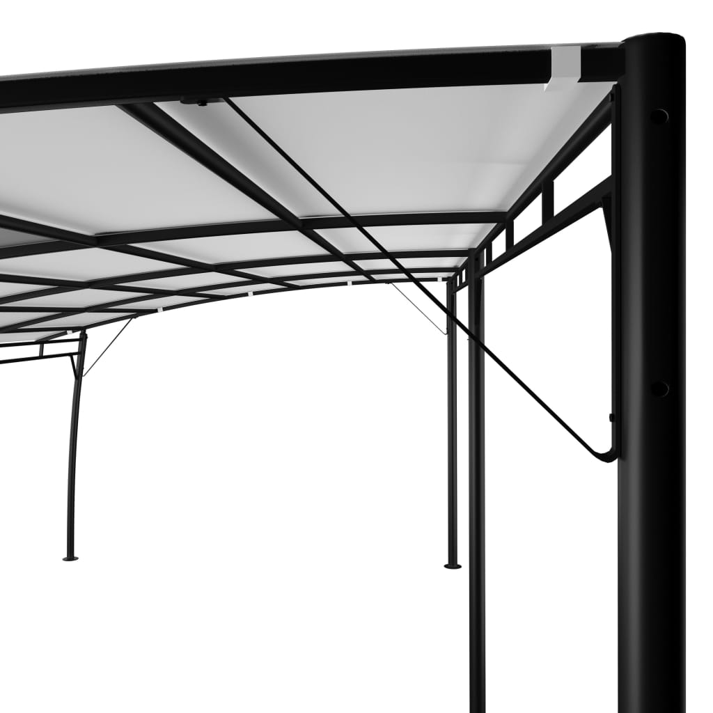 vidaXL Auvent pare-soleil de jardin 6x3x2,55 m Crème