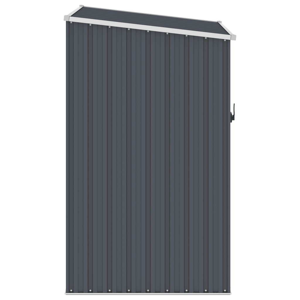 vidaXL Abri de jardin Anthracite 87x98x159 cm Acier galvanisé
