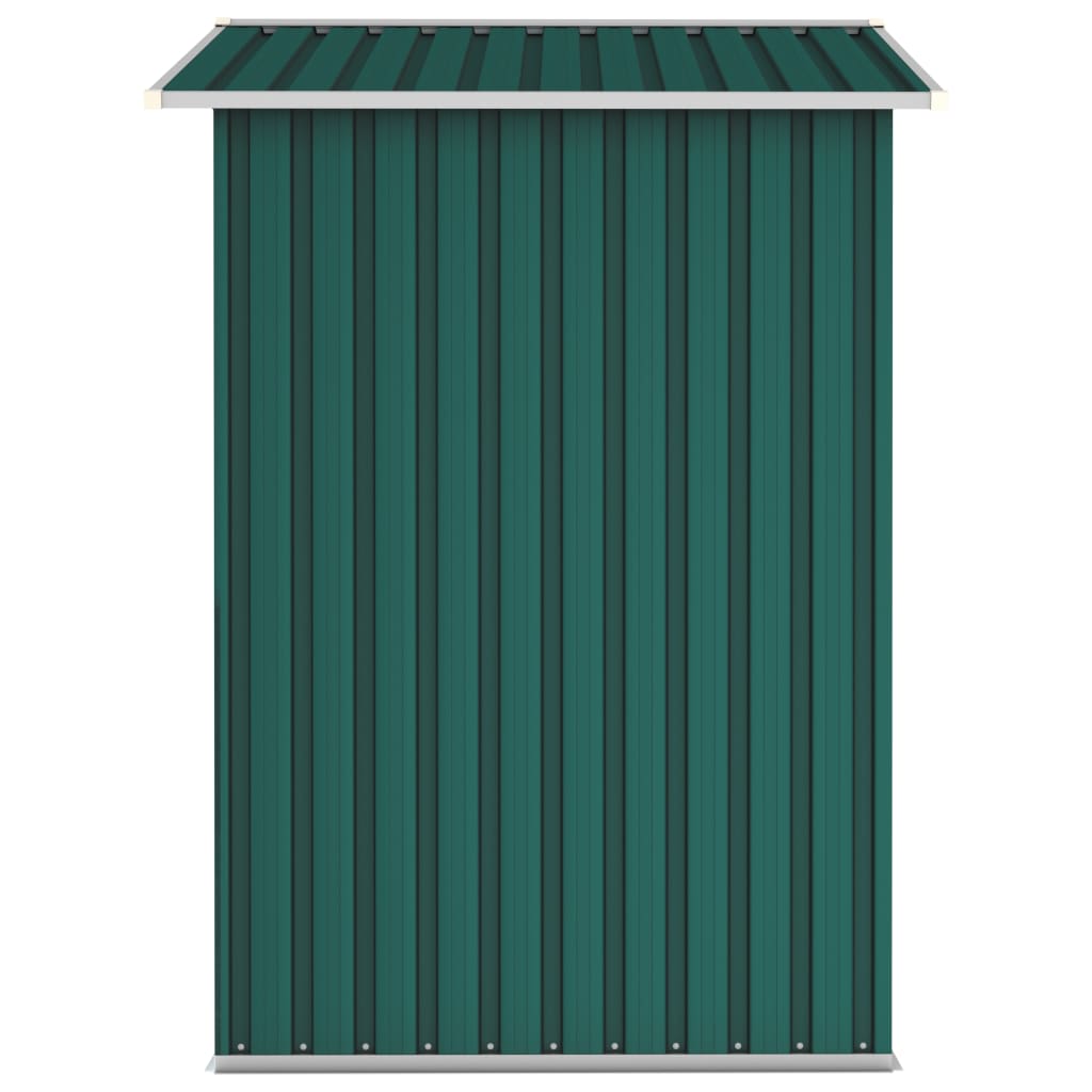 vidaXL Abri de jardin Vert 205x129x183 cm Acier galvanisé