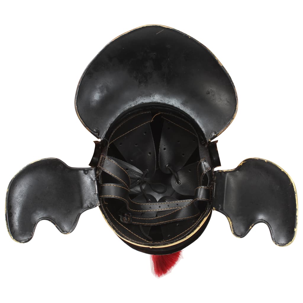 vidaXL Casque de soldat romain antique pour GN Argenté Acier